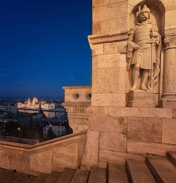 Rozpočet Maďarsko Listopadu 2020 Strážci Rybářské Bašty Budapešti Maďarsko Listopadu — Stock fotografie