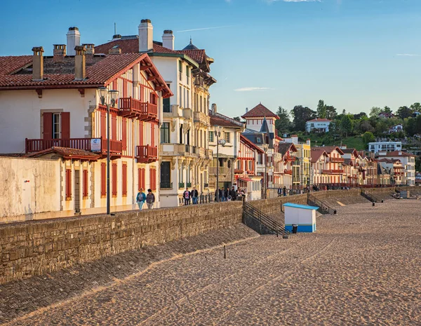 Saint Jean Luz Espanha Maio 2019 Casa Típica Basca Histórica — Fotografia de Stock