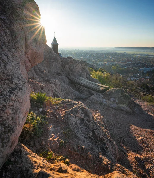 Chapel Budars Hungary Top Hill — Stock Photo, Image