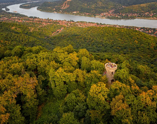 Julianus Lookout Tower Danube Bend Hungary — Stock Photo, Image