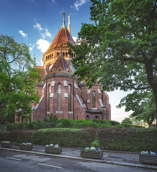 Protestantischer Szilagyi Dezso Tempel Budapest Ungarn — Stockfoto