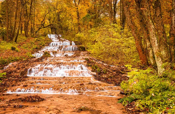 Cachoeira Vale Szalajka Hungria — Fotografia de Stock