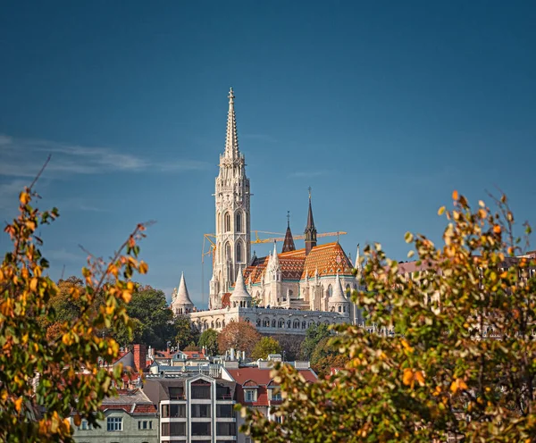 Matthias Church Buda Castle Budapest Hungary Autumn — Stock Photo, Image