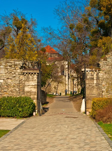 Castle in Tata, Hungary — Stock Photo, Image