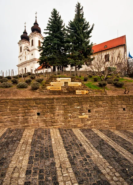 Kerk in Tihany, Hongarije — Stockfoto