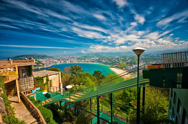 Beach of San Sebastian, Spain — Stock Photo, Image