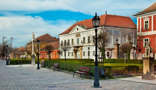Old town of Vac in Hungary — Stock Photo, Image