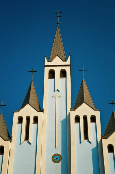 Středověký kostel je v Maďarsku — Stock fotografie