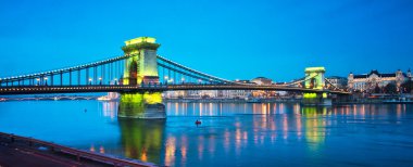 Budapeşte 'deki Zincir Köprüsü