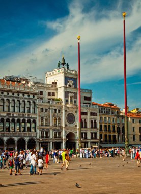 Venedik'te San Marco Meydanı