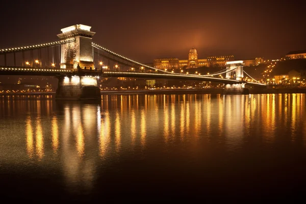 Budapest de noche — Foto de Stock