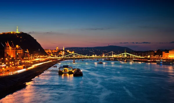 Ponte da liberdade em Budapeste — Fotografia de Stock