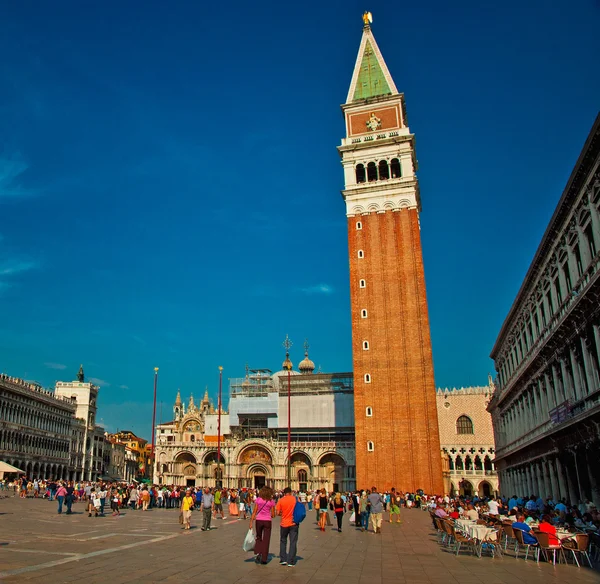 Plaza de San Marcos en Venecia — Foto de Stock