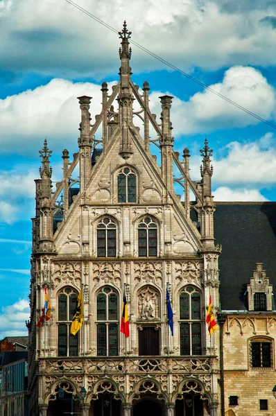 Weergave van de Grote Markt, België. — Stockfoto