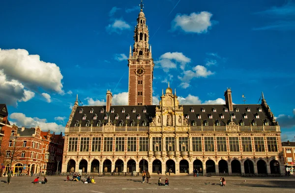 Campo plein met mangia toren — Stockfoto