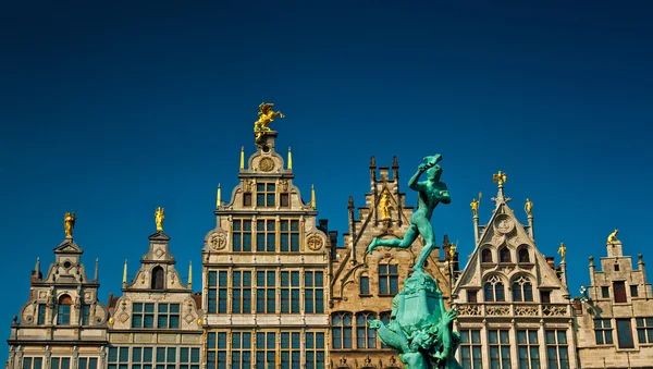 Gamla stan i Antwerpen — Stockfoto