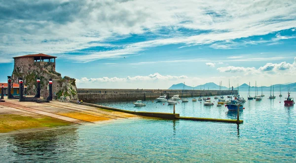 Porto de Castro Urdiales — Fotografia de Stock