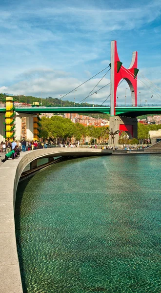 Detail of the city of Bilbao — Stock Photo, Image