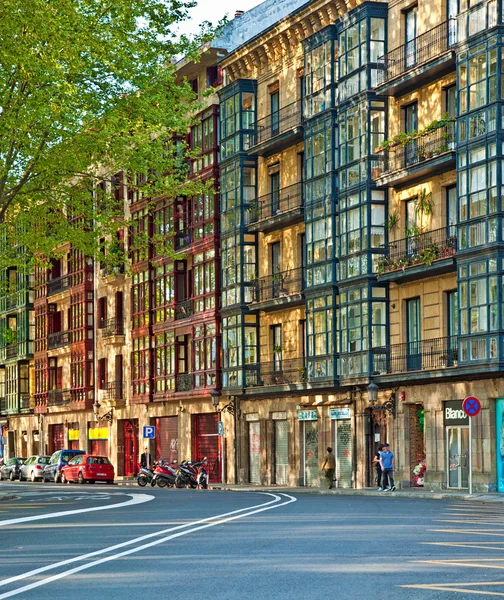 Casas en Bilbao, España — Foto de Stock