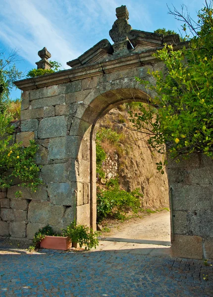 Antigua puerta medieval — Foto de Stock