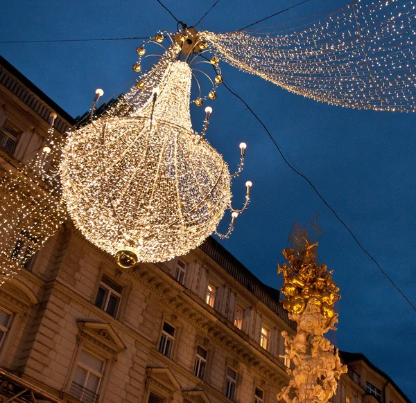 Slavná ulice Graben — Stock fotografie