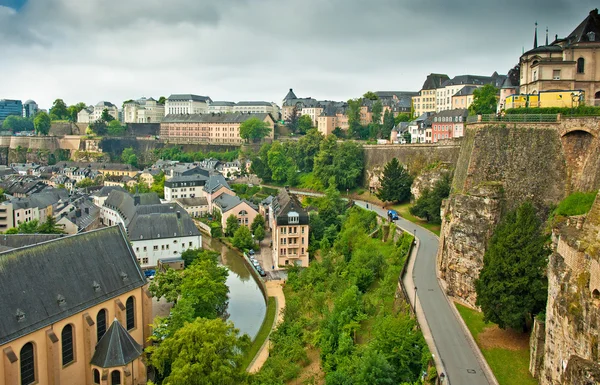 Stare miasto luxembourg — Zdjęcie stockowe