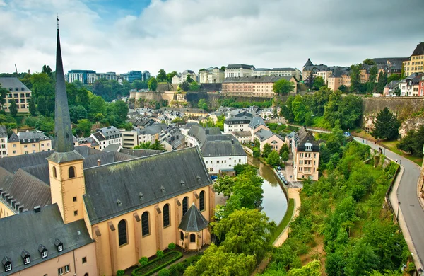 Старый город Люсембург — стоковое фото