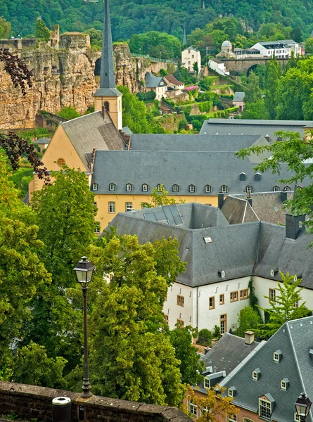Ciudad vieja de Luxemburgo — Foto de Stock