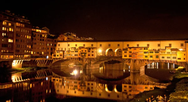 Ponte Vecchio ve Florencii — Stock fotografie