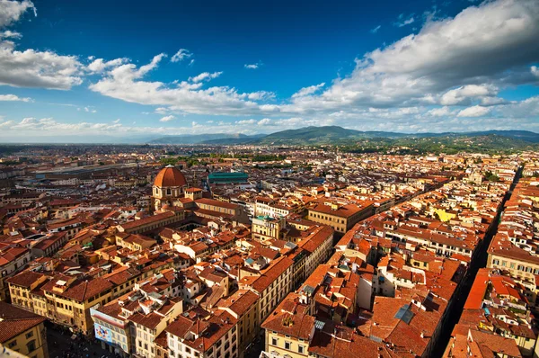 Weergave van stad florence — Stockfoto