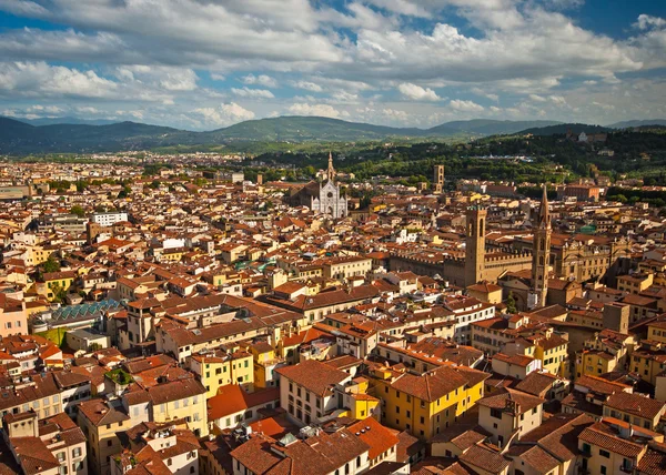 Weergave van stad florence — Stockfoto