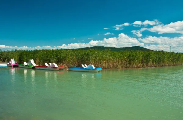 Piękne jeziora balaton — Zdjęcie stockowe