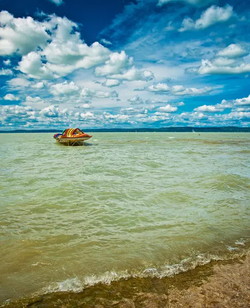 Güzel göl balaton — Stok fotoğraf