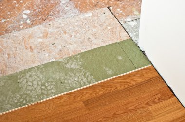 Ana katta laminat döşeme