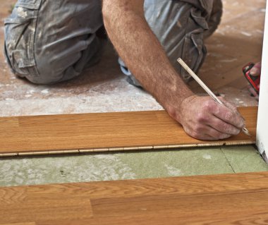 Ana katta laminat döşeme