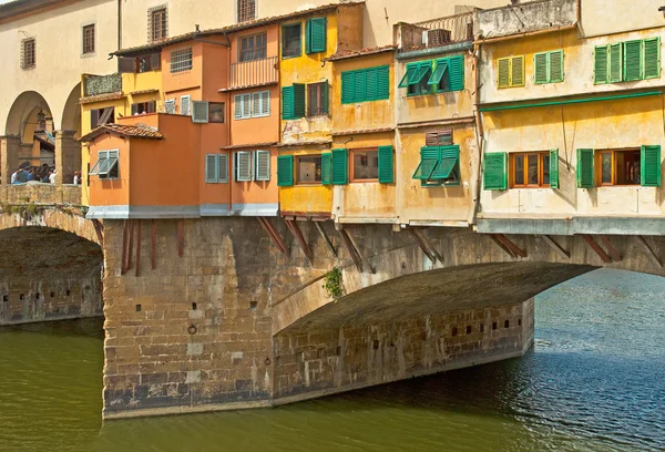 Ponte vecchio in florence, itália — Fotografia de Stock