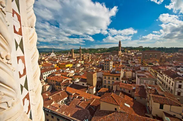 Pohled na město Florencie — Stock fotografie