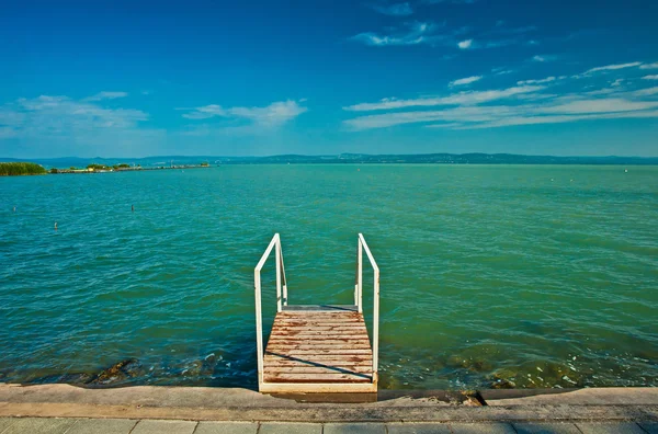 Prachtige Balatonmeer — Stockfoto