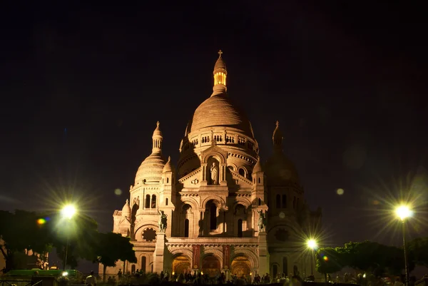 Sacre Coeur kathedraal, Frankrijk — Stockfoto