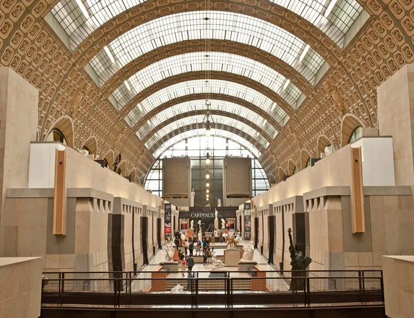 Interiér Musée d'Orsay v Paříži — Stock fotografie