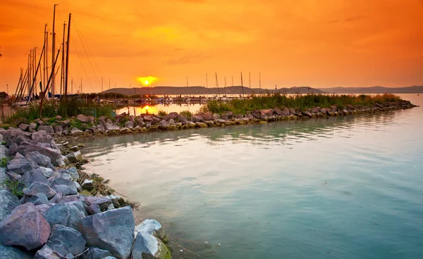 Прекрасний літній морський пейзаж — стокове фото