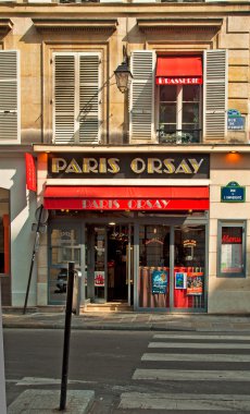 Eski şehir Paris tipik bar