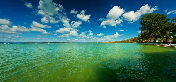 Schöne sommerliche Meereslandschaft — Stockfoto