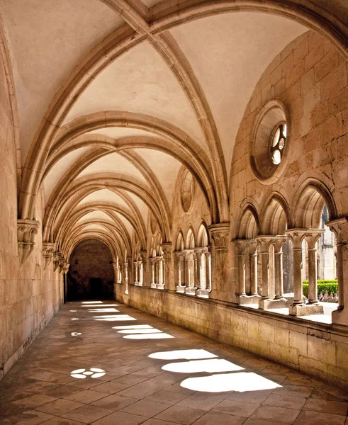 Interior do Mosteiro de Alcobaca — Fotografia de Stock