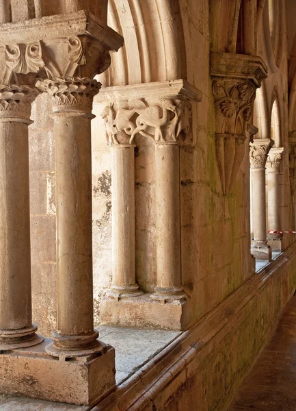 Interior do Mosteiro de Alcobaca — Fotografia de Stock