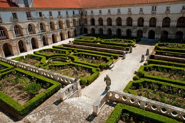 Bonito Jardín del Monasterio — Foto de Stock