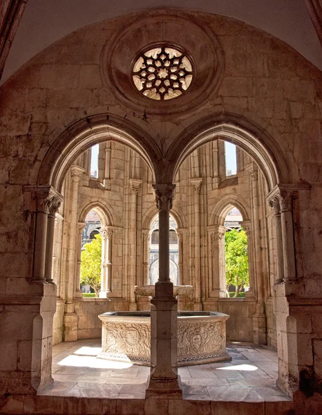 Interior of the Monastery of Batalha — Stock Photo, Image