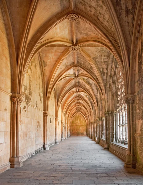 Interieur van het klooster van Batalha — Stockfoto