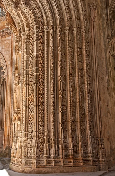Interieur van het klooster van Batalha — Stockfoto
