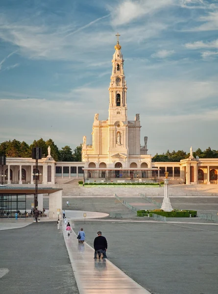 Sanktuarium Matki Bożej Fatimskiej w Fatima, Portugalia — Zdjęcie stockowe